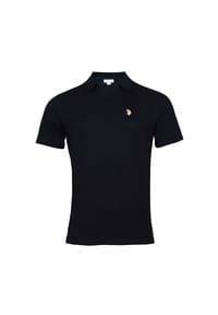 U.S. POLO ASSN. - Poloshirt Kurzarmshirt Knopflos - dunkelblau