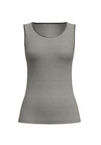 CALIDA - Unterhemd True Confidence, feuchtigkeitsregulierend, für Damen - 857 PLATIN MELÉ_