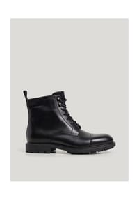Pepe Jeans - Schnürstiefelletten, Leder, für Herren - 999  BLACK