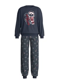 CALIDA - Kinder Bündchen-Pyjama Family & Friends - dark sapphire