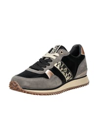 NAPAPIJRI - Lederimitat/Textil Sneaker - Braun/Rosa