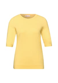 Street One - Strickpullover, Puffärmel, für Damen - 17453 BONNET BLUE