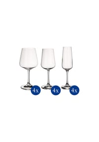 Villeroy & Boch Wein- und Sektgläser Ovid 12er Set transparent - OVID - transparent