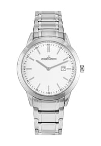 JACQUES LEMANS SYDNEY - Herren Armbanduhr "1-2096B" - SILBER