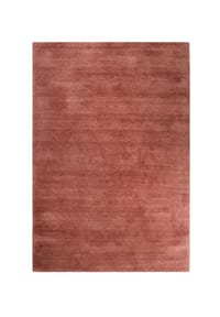 ESPRIT - Hochflorteppich #loft - Weicher Hochflor Teppich für Wohn- & Schlafzimmer - rot-braun