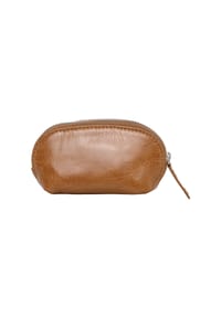 GALERIA BUFF - Schlüsseletui, Reißverschluss - COGNAC