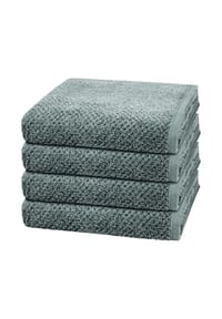 Cawö 4 X Handtuch im Set Pure - Pure - Basalt