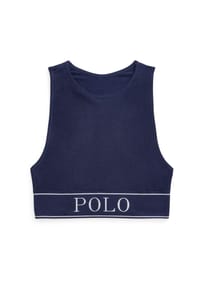 POLO RALPH LAUREN - Seamless Rib Bustier, bügellos, Rippstruktur, für Damen - 192 WHITE CLOUD