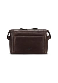 JOST Glasgow - Glasgow Kulturbeutel Leder 24 cm - black