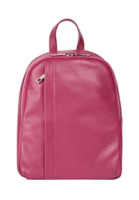Samantha Look - Rucksack Echt Leder, Made In Italy - alt-rosa