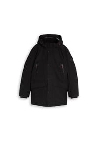 TOM TAILOR - Parka, Stehkragen, für Herren - 29999 BLACK