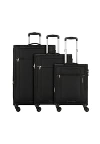 AMERICAN TOURISTER Rampup - Rampup 4 Rollen Kofferset 3-teilig - black