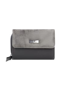 TOM TAILOR ELIN - Geldbörse, Reißverschlussfach, Druckknopf, für Damen - 60 SCHWARZ
