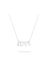 Echtzeit - Halskette - Love Letters - gold