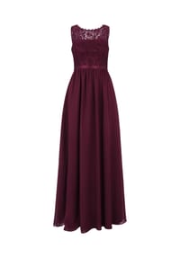 Vera Mont - Abendkleid mit Spitze - Deep Dahlia