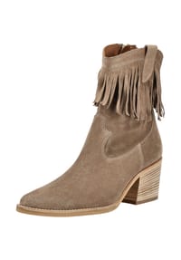 paul green - Veloursleder Stiefelette - Beige