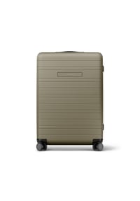 HORIZN STUDIOS H7 GO - 4-Doppelrollen-Trolley, Hartschale, TSA Kombinationsschloss - TIMBER WOOD