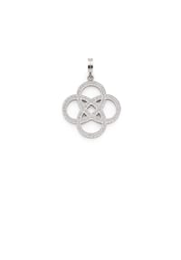 LEONARDO - Damen Anhänger "Bleur", Edelstahl - SILBER