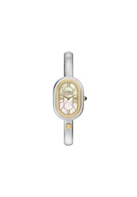 FOSSIL SLOAN - Fossil Damenarmbanduhr Sloan 3-Zeiger-Werk Edelstahl silberfarben, ES5455 - Silber