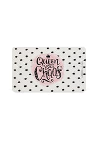 ppd - Frühstücksbrettchen Tray Queen of Chaos, Resopal, 14.3 x 23.3 cm - Mehrfarbig
