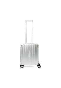 ALEON Business - Business 4-Rollen Businesstrolley 42 cm Laptopfach - platinum