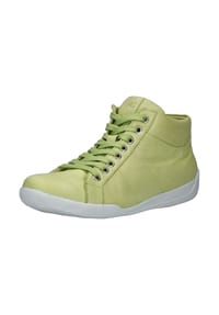 Andrea Conti® - Leder Sneaker - Hellgrün
