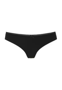 s.Oliver - String, Schleife, für Damen - BLACK
