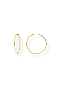 Thomas Sabo Essentials - Creolen mittelgroß - gelbgoldfarben