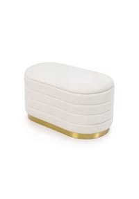 Akord - Bella Pouf mit Stauraum - altrosa