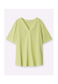 sheego - Halbarm-Bluse - pistazie
