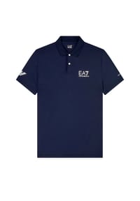EA7 - Poloshirt Kurzarmshirt mit Polokragen - dunkelblau