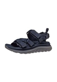 GEOX - Lederimitat/Textil Sandalen - Blau