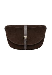 NeroGiardini - Veloursleder Taschen - Dunkelbraun