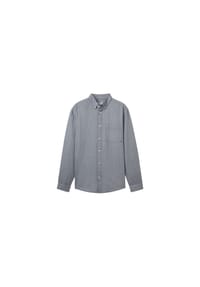 TOM TAILOR - Freizeithemd, Regular Fit, Langarm, Button-Down-Kragen, für Herren - 11075 NAVY