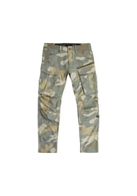 G-STAR RAW - Herren Jeans - Rovic Zip 3d Regular Tapered, Army Pant, Camouflage-Print, Länge 32 - Grün/Beige