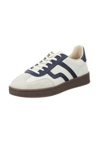 GANT - Glattleder Sneaker - Weiß/Blau