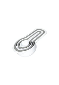 MICHELINO - Praktisches 5-teiliges Messlöffel-Set für präzises Abmessen - 
