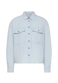 RABE - Bluse für Damen - Hellblau