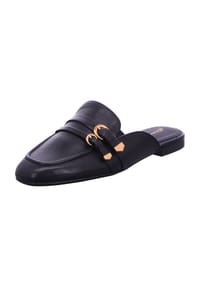 Tamaris - Pantoletten, Leder, für Damen - BLACK LEATHER