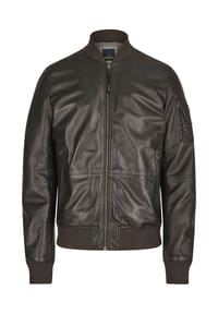 HECHTER PARIS - Lederjacke - black