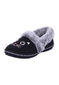 SKECHERS® - Hausschuhe BOBS TOO COZY - MEOW PAJAMAS - black