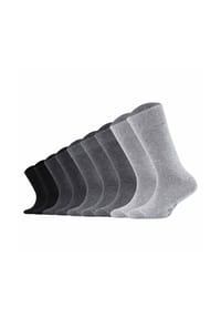 s.Oliver - Kinder Socken, 9er Pack - Kurzsocken, einfarbig - Blau