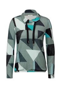CECIL - Langarmshirt - glaced green melange