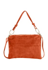 GALERIA - Schultertasche, Ringe, Leder, für Damen - COGNAC