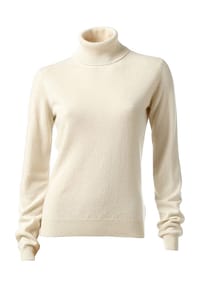 heine - Rollkragenpullover - grau-melange