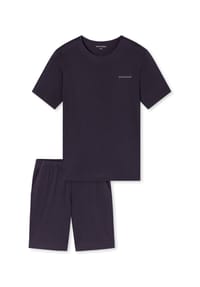 SCHIESSER - Schlafanzug Modern Bonded - graphit