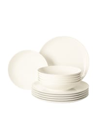 Seltmann Weiden Tafelservice Savona Fine Diamond 12er Set creme - SAVONA - creme