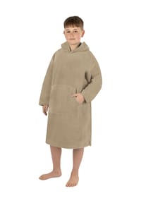 normani® - Kinder langarm Poncho (10-13 Jahre) Pichilemu - Beige