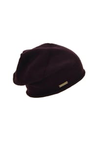 SEEBERGER - Baskenmütze, Emblem, für Damen - 0 BLACK
