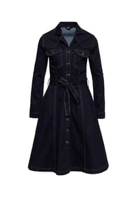 QUEEN KEROSIN - Jeanskleid mit Elastan - Denim